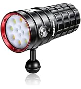 Amazon.co.jp: 水中 ライト、LetonPower TS S プロ 10000Lumens 水中